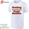 Hotdog powered fuck machine shirt