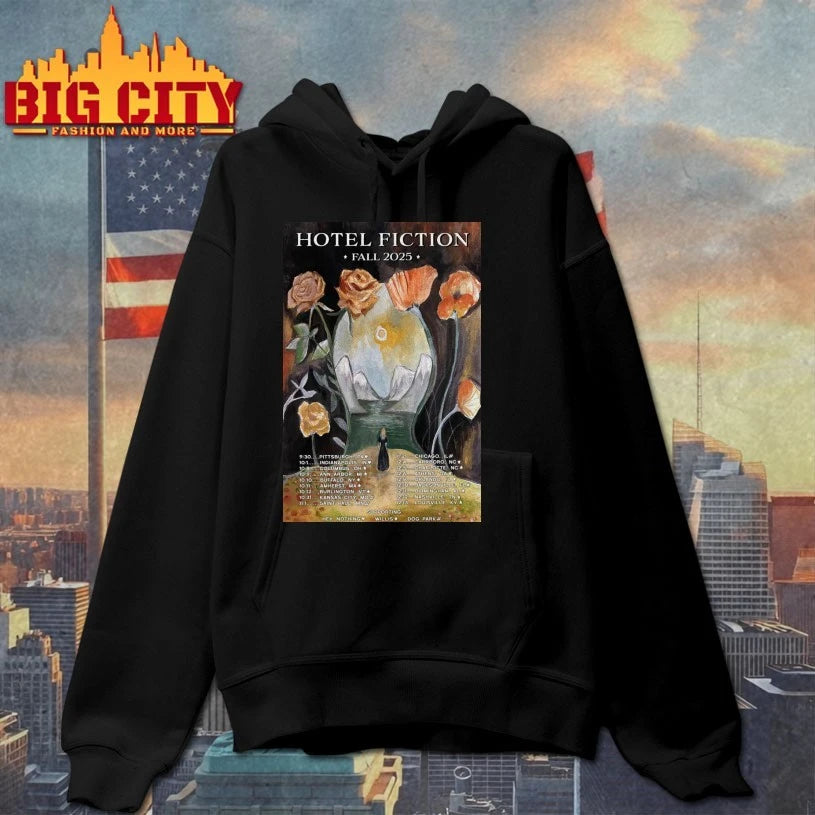 Hotel Fiction Fall Tour 2025 New Poster shirts