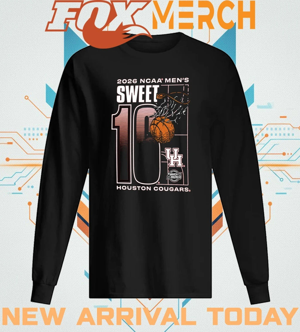 Houston Cougars 2026 NCAA March Madness Sweet 16 Bound shirt