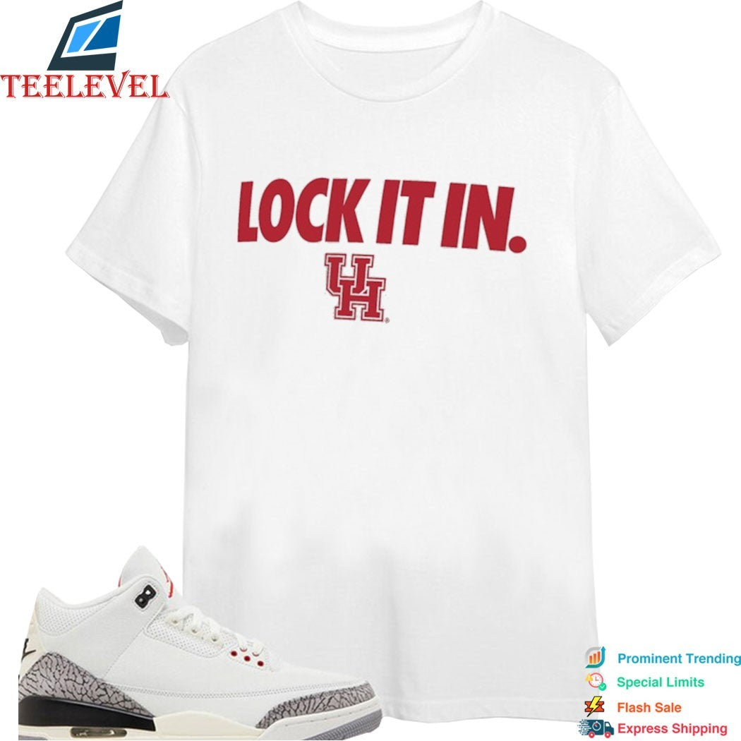 Houston Cougars Lock It In  T-Shirts