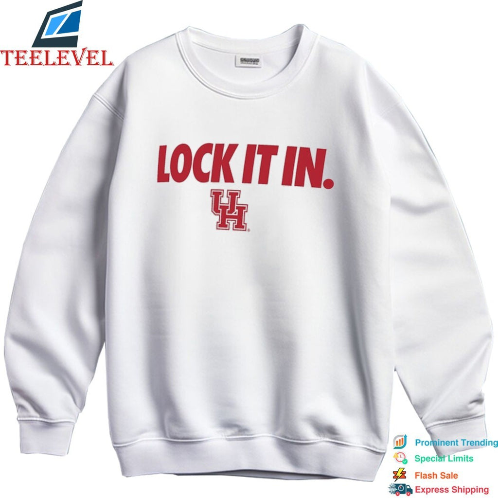 Houston Cougars Lock It In  T-Shirts