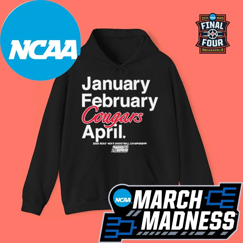 Houston Cougars MBB 2026 NCAA Men’s Basketball Championship March Madness Month Logo Shirt