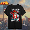 Houston Cougars Never Underestimate A Woman Who Understands Basketball Denim Jacket shirt
