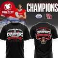 Houston Cougars Texas Bowl Champions Football 2025 Two Sided Shirt