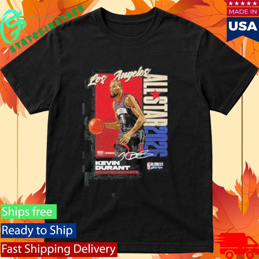 Houston Rockets 500 Level Kevin Durant 2026 All-Star T-Shirt