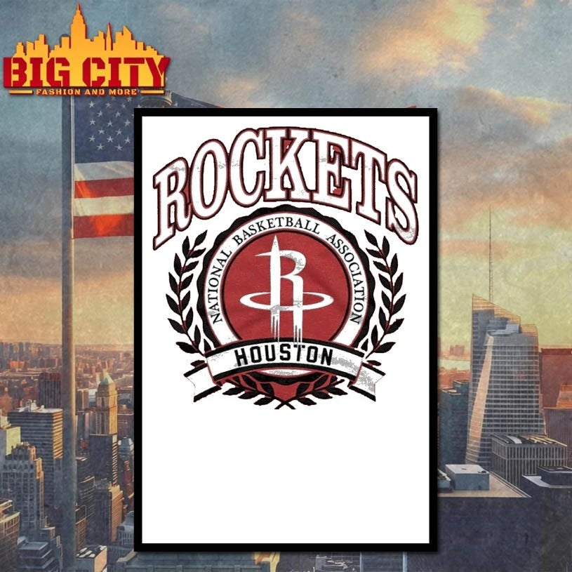 Houston Rockets Crest National basketball association shirt