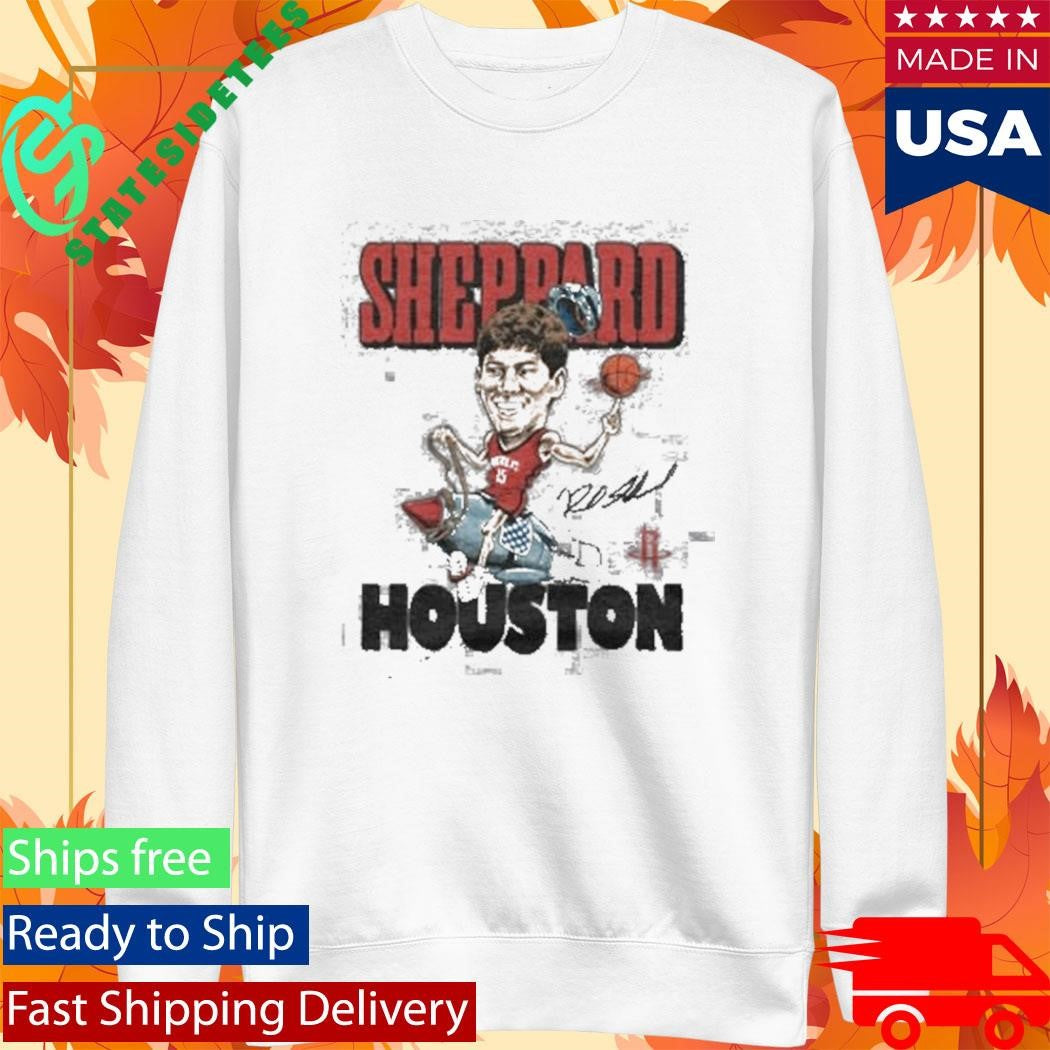 Houston Rockets Homage Reed Sheppard Rocket T-Shirt