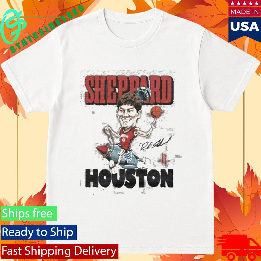 Houston Rockets Homage Reed Sheppard Rocket T-Shirt