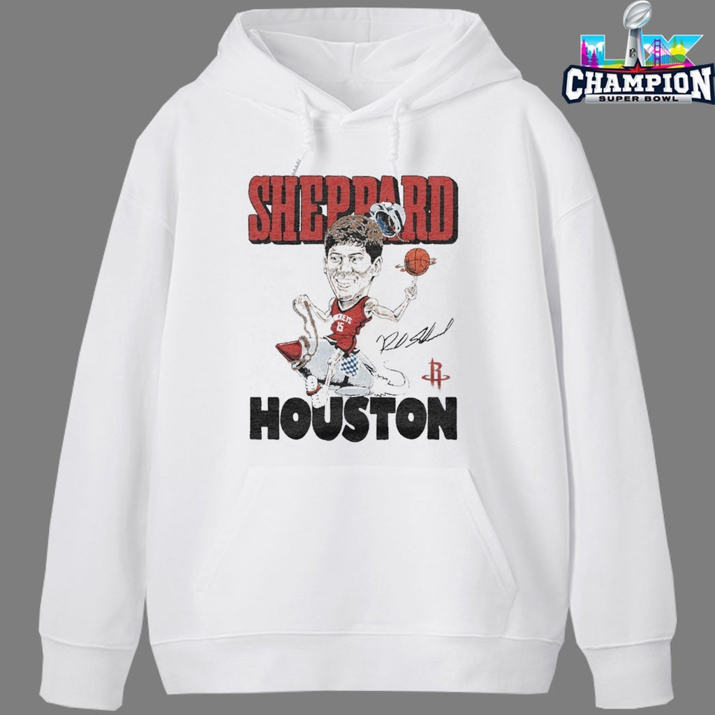 Houston Rockets Reed Sheppard Rocket Shirt