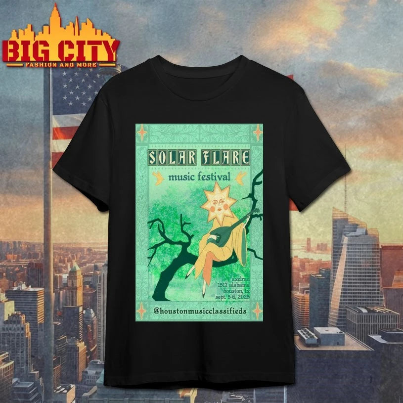 Houston, TX Solar Flake Sept 6 2025 Poster Shirt