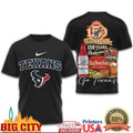 Houston Texans x Budweiser 150 Years Anniversary Limited Edition Two Sided Shirt