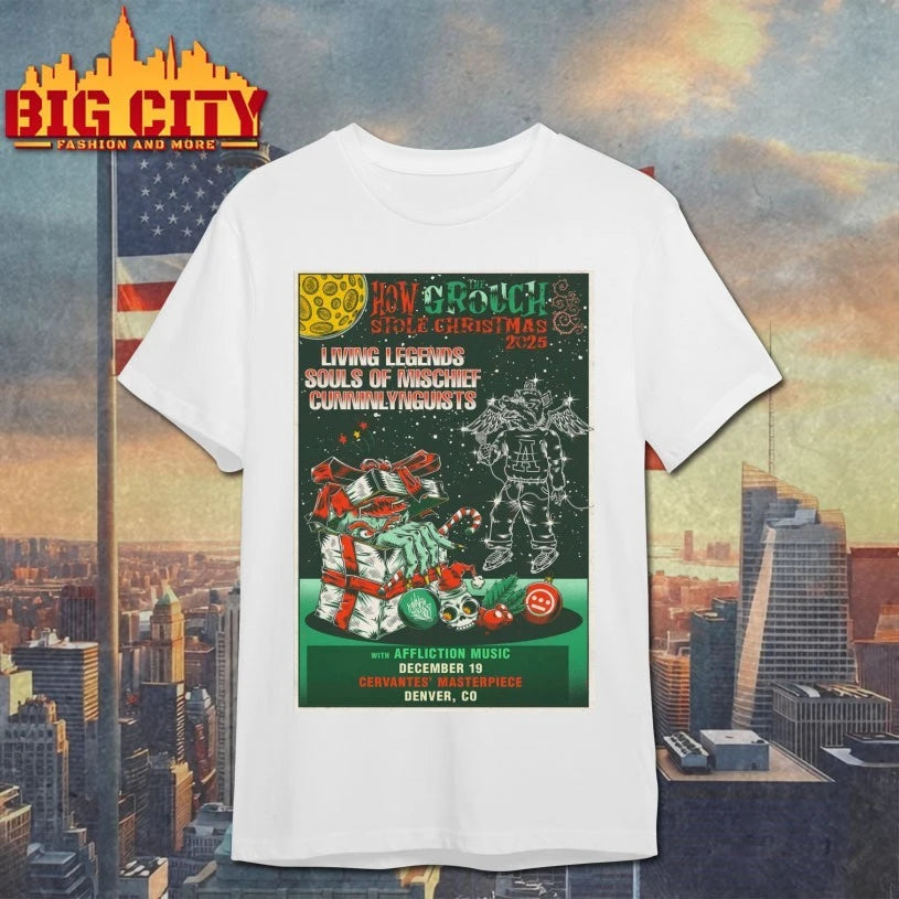 How The Grouch Stole Christmas 2025 Cervantes’ Masterpiece Ballroom in Denver, CO On Dec 19 2025 Poster Shirt