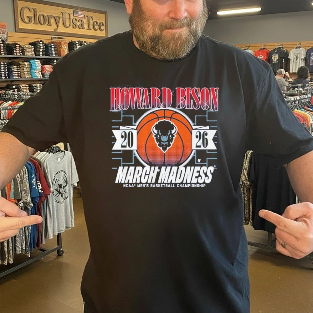 Howard Bison MBB 2026 March Madness NCAA Men’s Basketball Championship Shirt