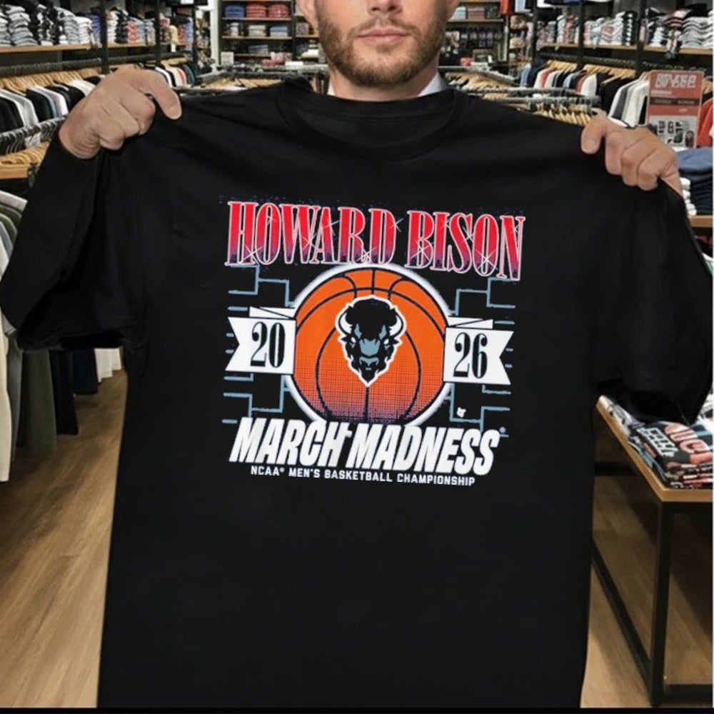 Howard Bison MBB 2026 March Madness NCAA Men’s Basketball Championship Shirt