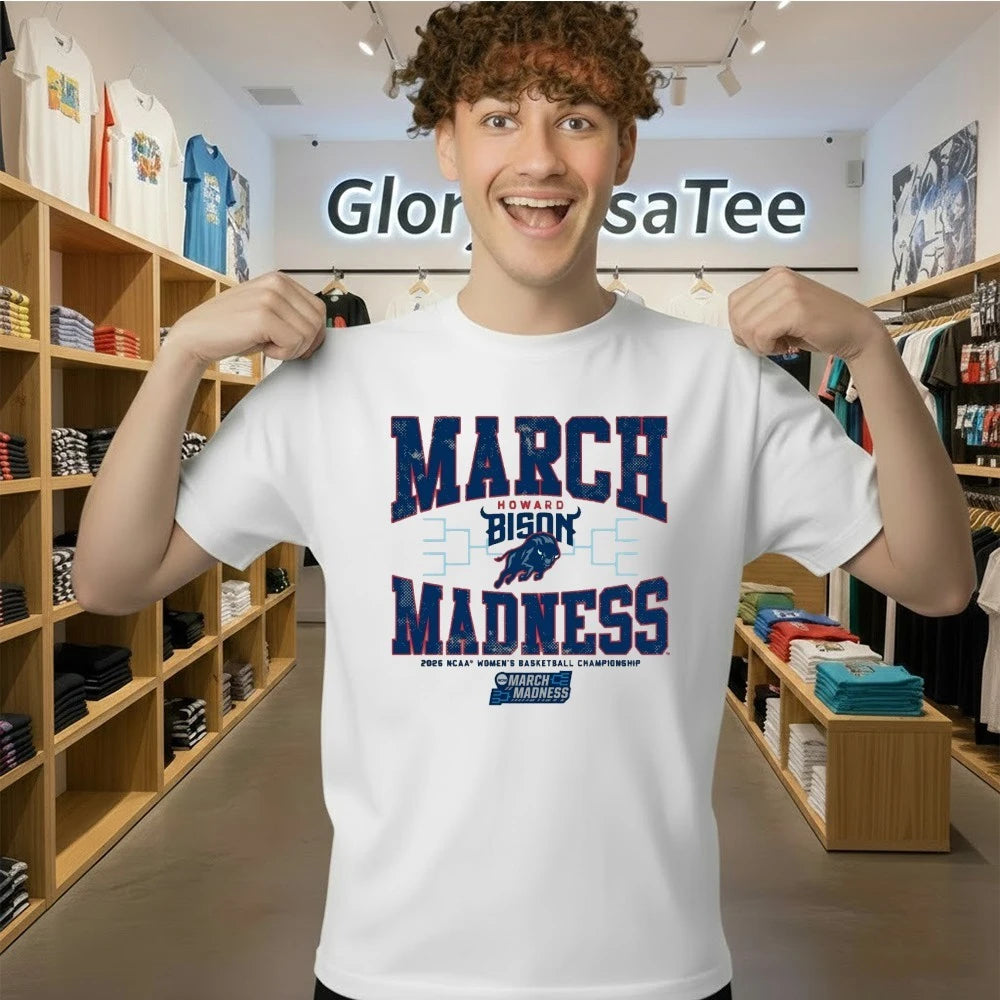 Howard Bison WBB 2026 March Madness Ncaa Women’s Basketball Championship Shirt