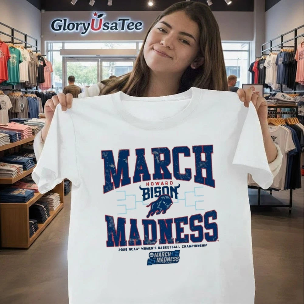 Howard Bison WBB 2026 March Madness Ncaa Women’s Basketball Championship Shirt
