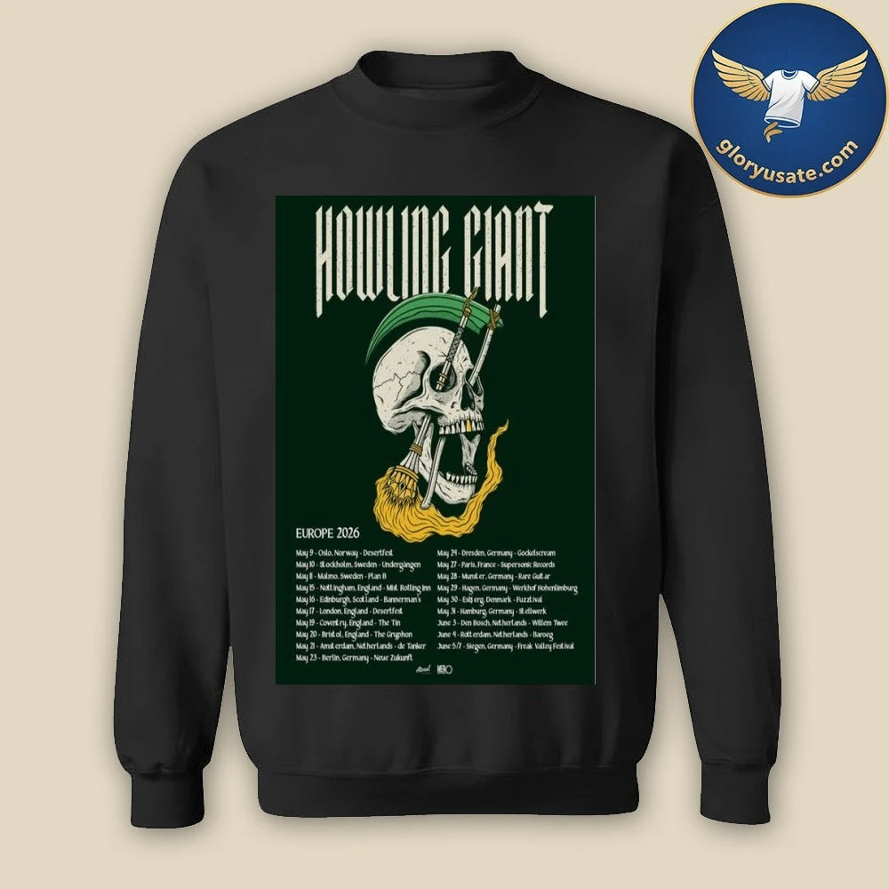 Howling Giant Europe 2026 Poster Shirt