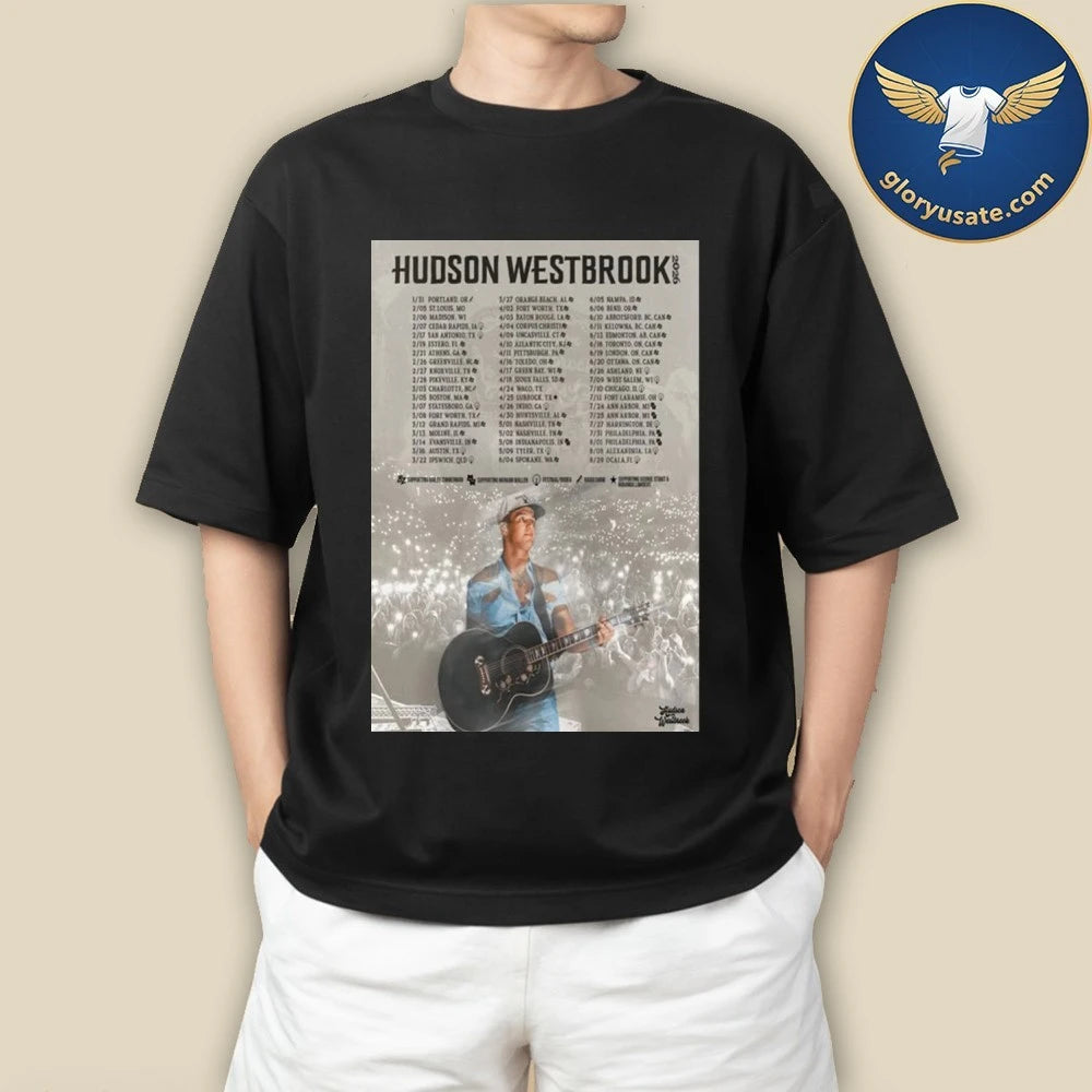 Hudson Westbrook Fall Tour 2026 Poster Shirt