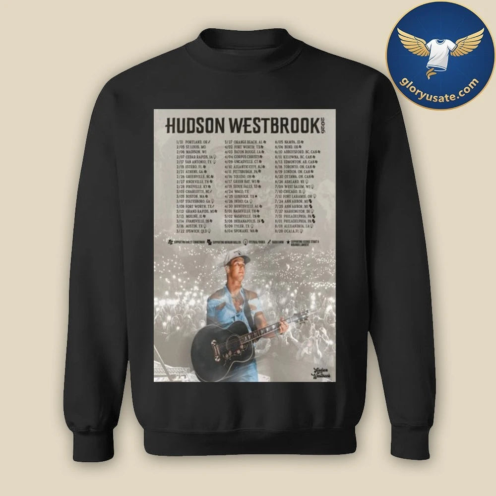 Hudson Westbrook Fall Tour 2026 Poster Shirt