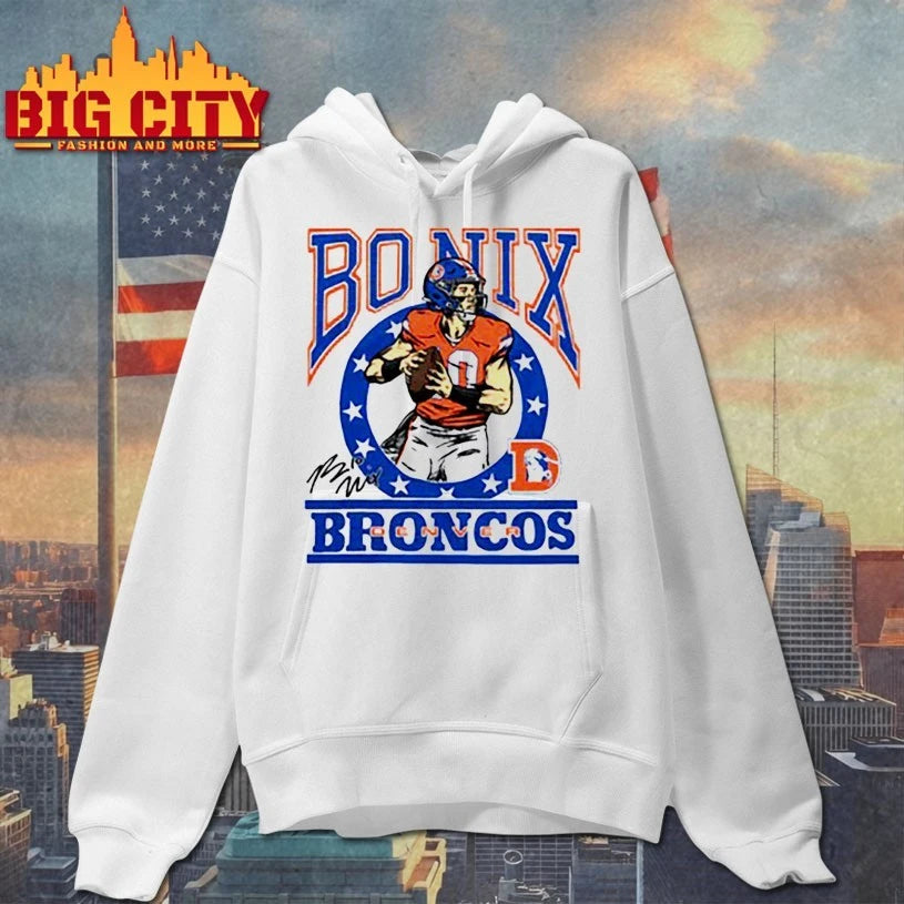 Hufanga Broncos Co Nix signature Shirt