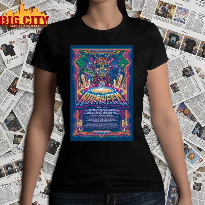 Hulaween 2025 Event Spirit Of The Suwannee Music Park Poster shirt