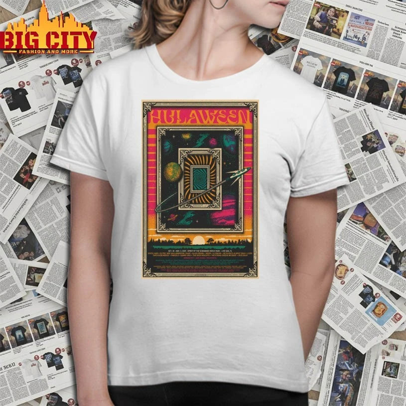 Hulaween Live Oak, Florida 2025 Poster shirt