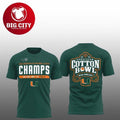 Hurricanes 2026 Goodyear Cotton Bowl Classic Champs Two Sided Shirt