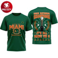 Hurricanes 2026 National Champions It’s All About The U Two Sided Shirt