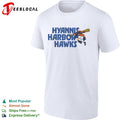 Hyannis Harbor Hawks Baseball Team Logo Mascot Character Cape Cod League shirt