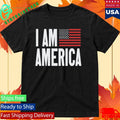 I Am America Flag Shirt