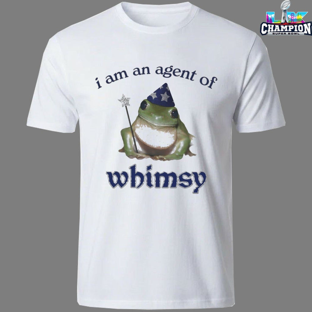 I Am An Agent Of Whimsy Wizard Frog T-shirts