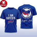 I Am Antfa Bills Against Fascism 2025 New Two Sided Shirt