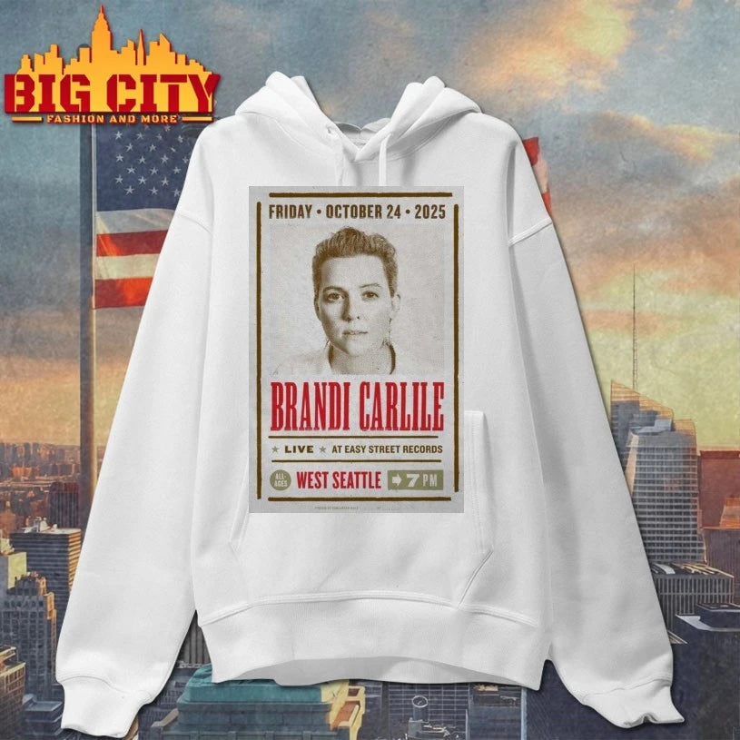 I Carlile October 24 2025 West Seattle Poster Shirt