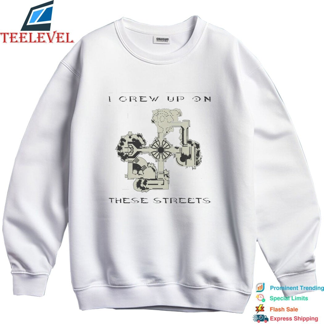 I Grew Up On These Streets T-shirts