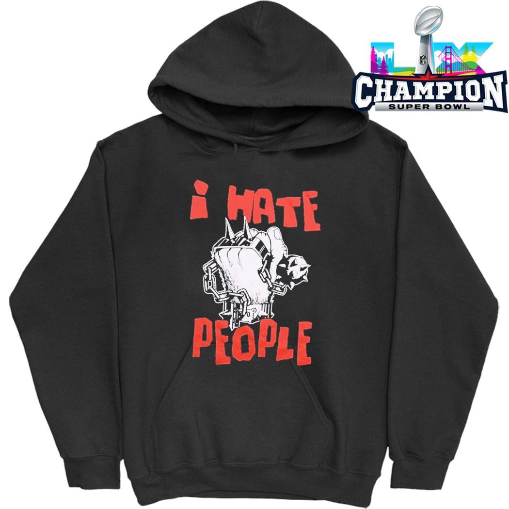 I Hate People And They Hate Me Anti-nowhere League Shirt