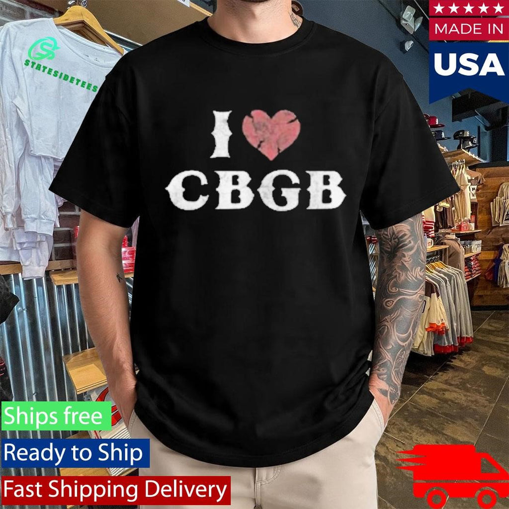 I Heart Cbgb Shirt