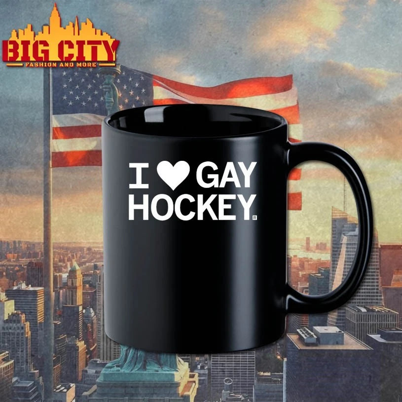 I Heart Gay Hockey Shirt