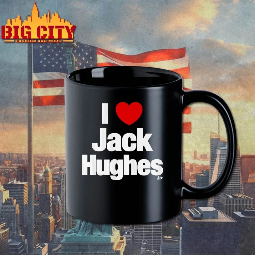 I Heart Jack Hughes t-shirt
