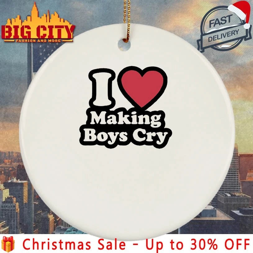 I Heart Making boys cry shirt