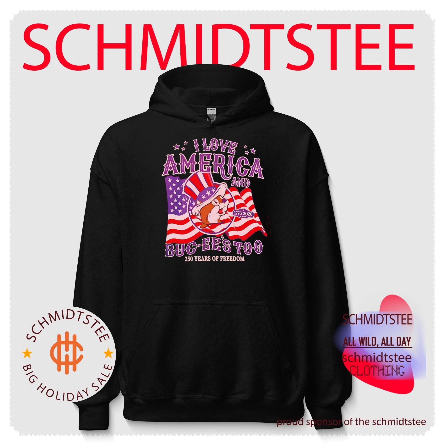 I Love America and Buc-ee’s Too 1776-2026 250 Years of Freedom shirt