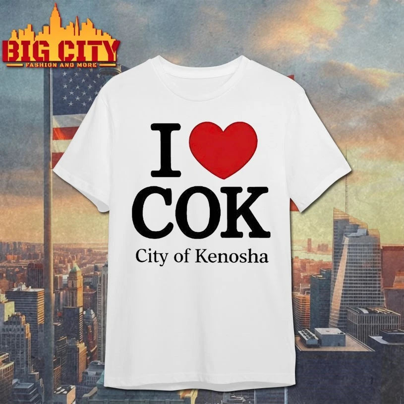 I Love COK City Of Kenosha shirts