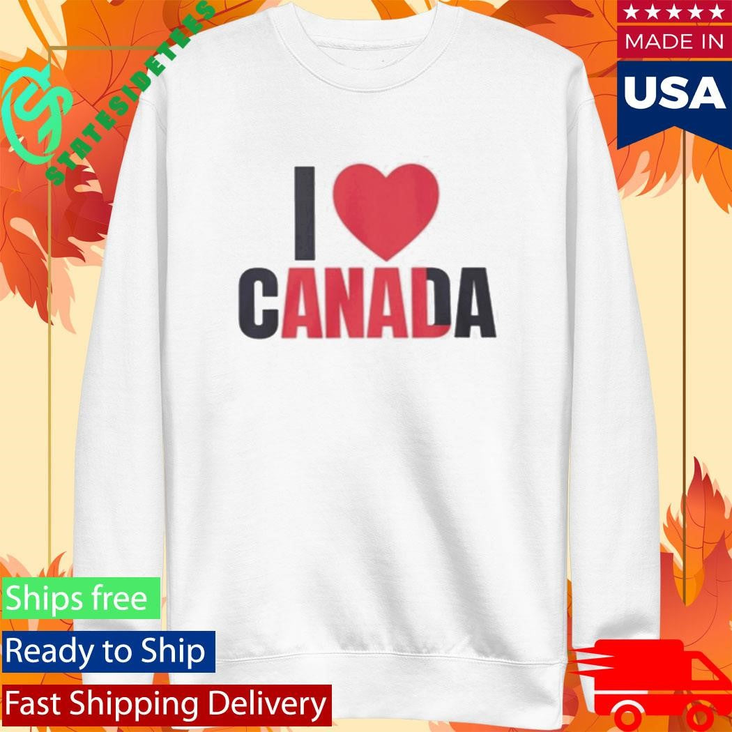 I Love Canada Shirt