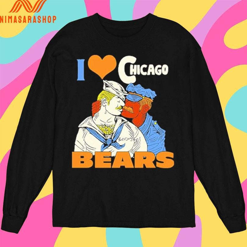 I Love Chicago Da Bears Shirts