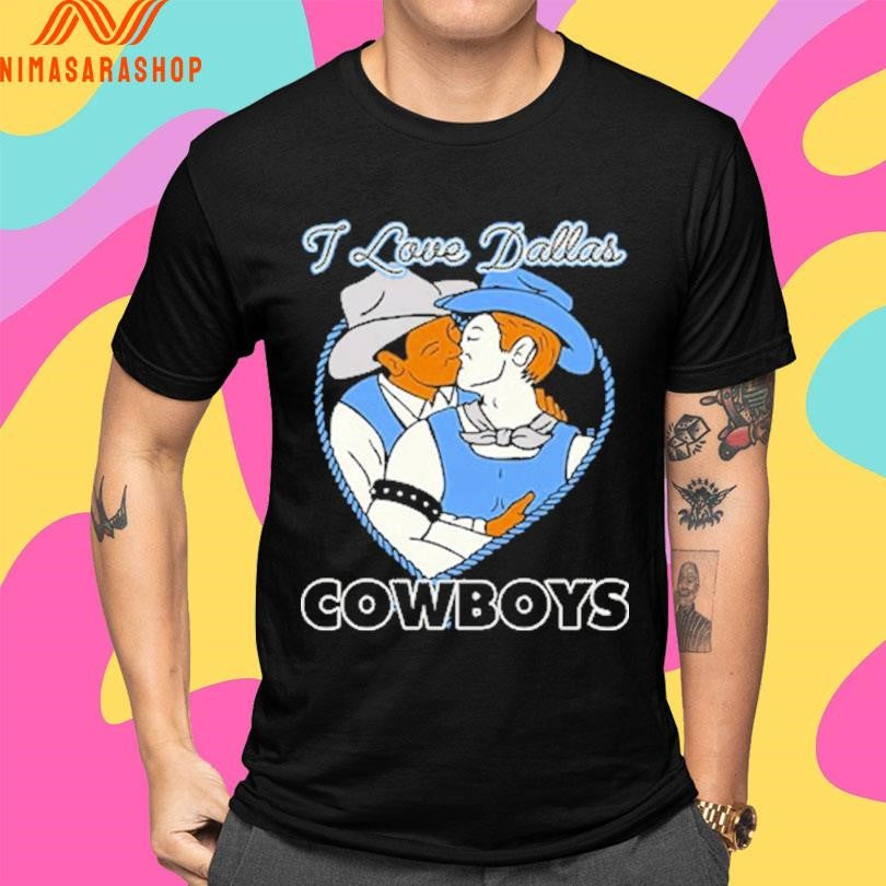 I Love Dallas Cowboy Lover Shirts