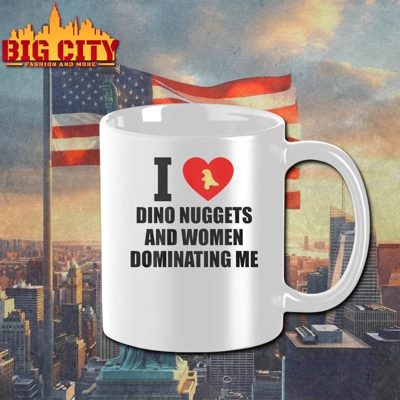 I Love Dino Nuggets And Women Dominating Me shirt