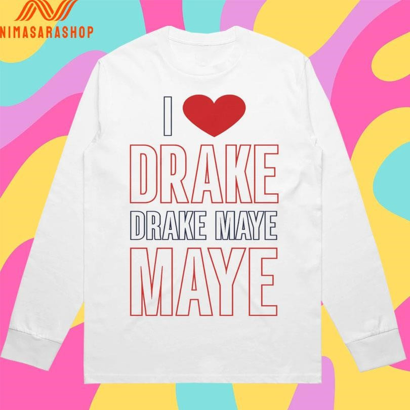 I Love Drake Maye Qb1 Fan Shirts
