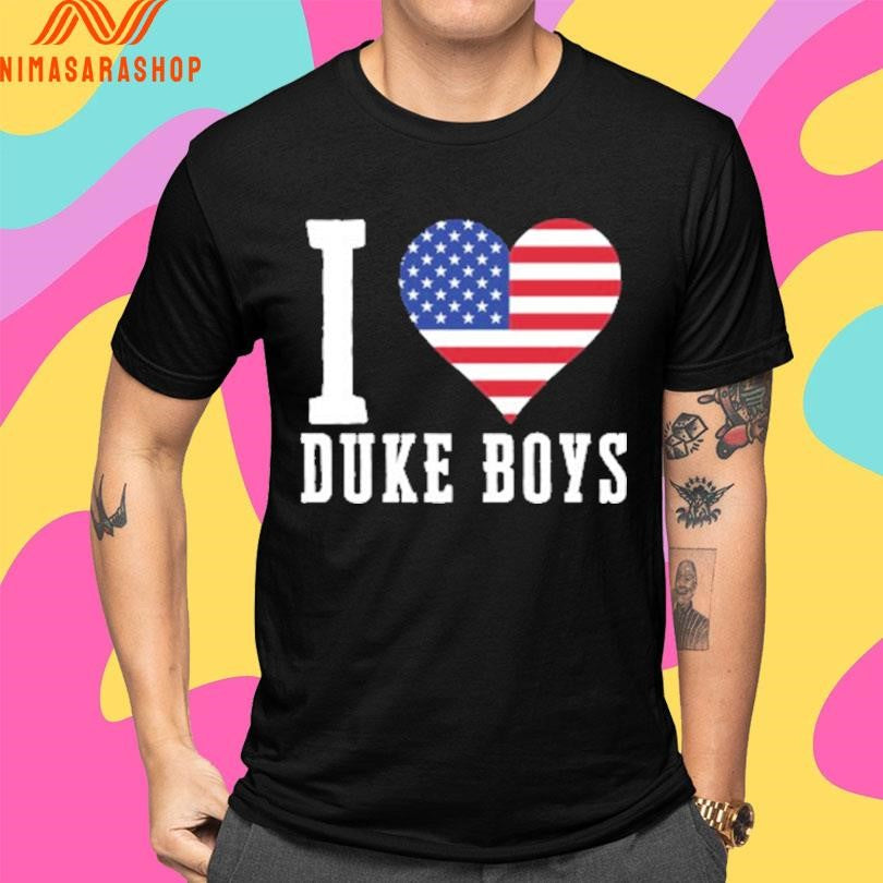 I Love Duke Boys America Shirts