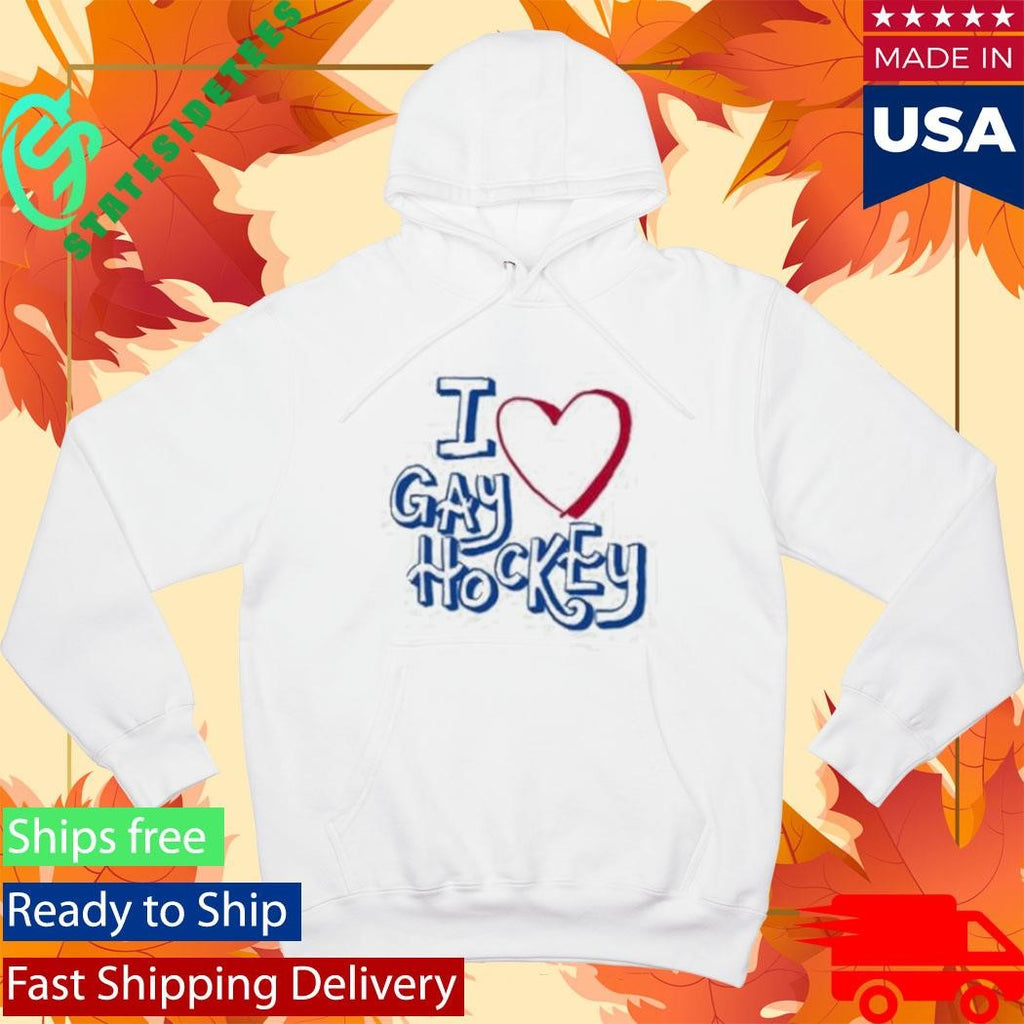 I Love Gay Hockey Shirt