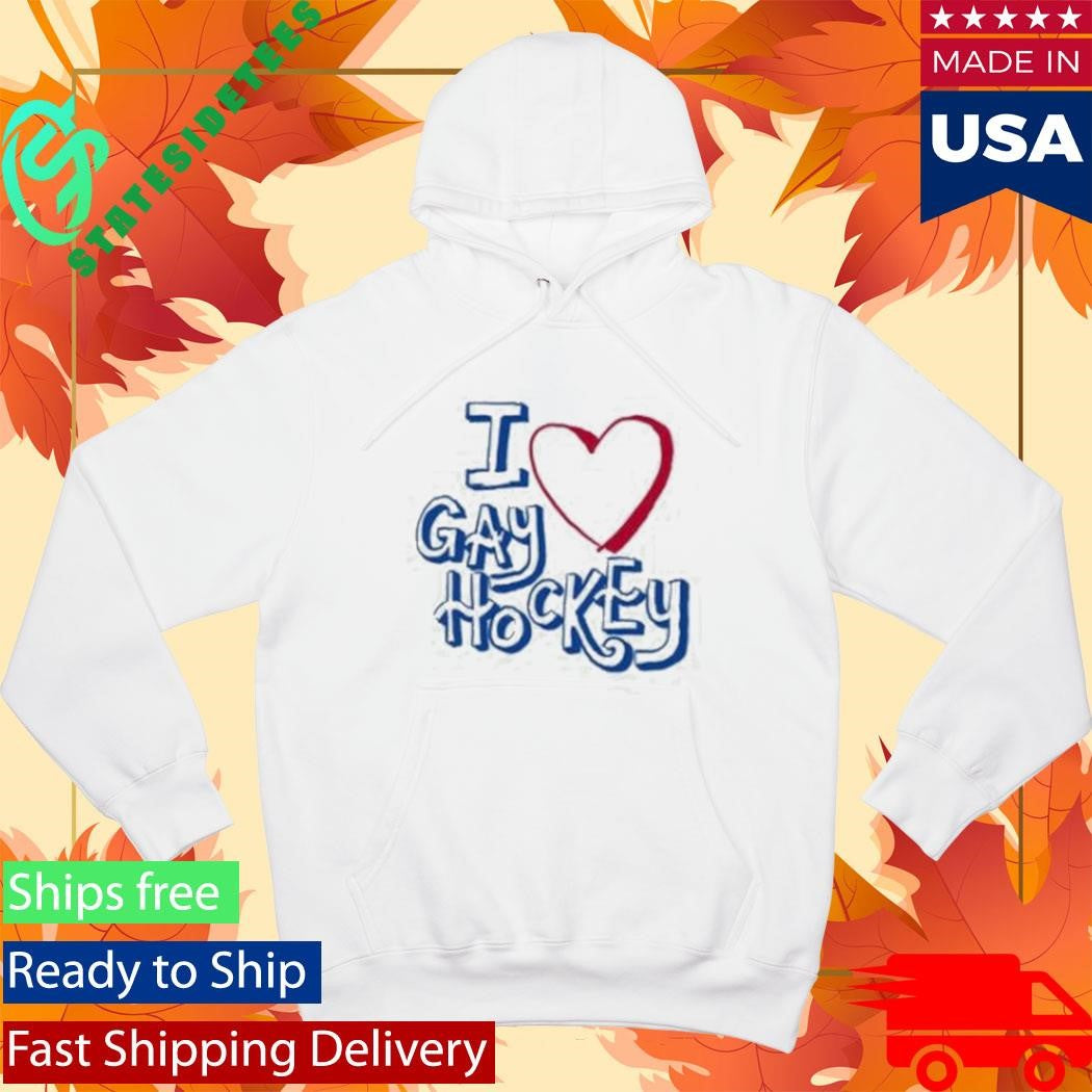I Love Gay Hockey Shirt