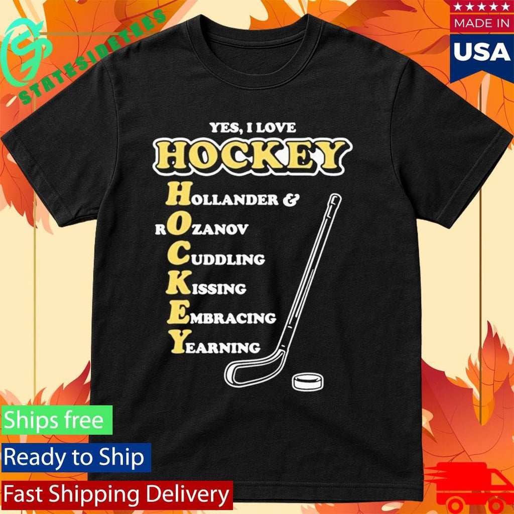 I Love Hockey Acronym Shirt